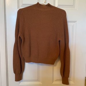Zara Crop Turtleneck Sweaters